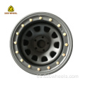 Rueda de acero Offroad de Beadlock 15 pulgadas 5x139.7